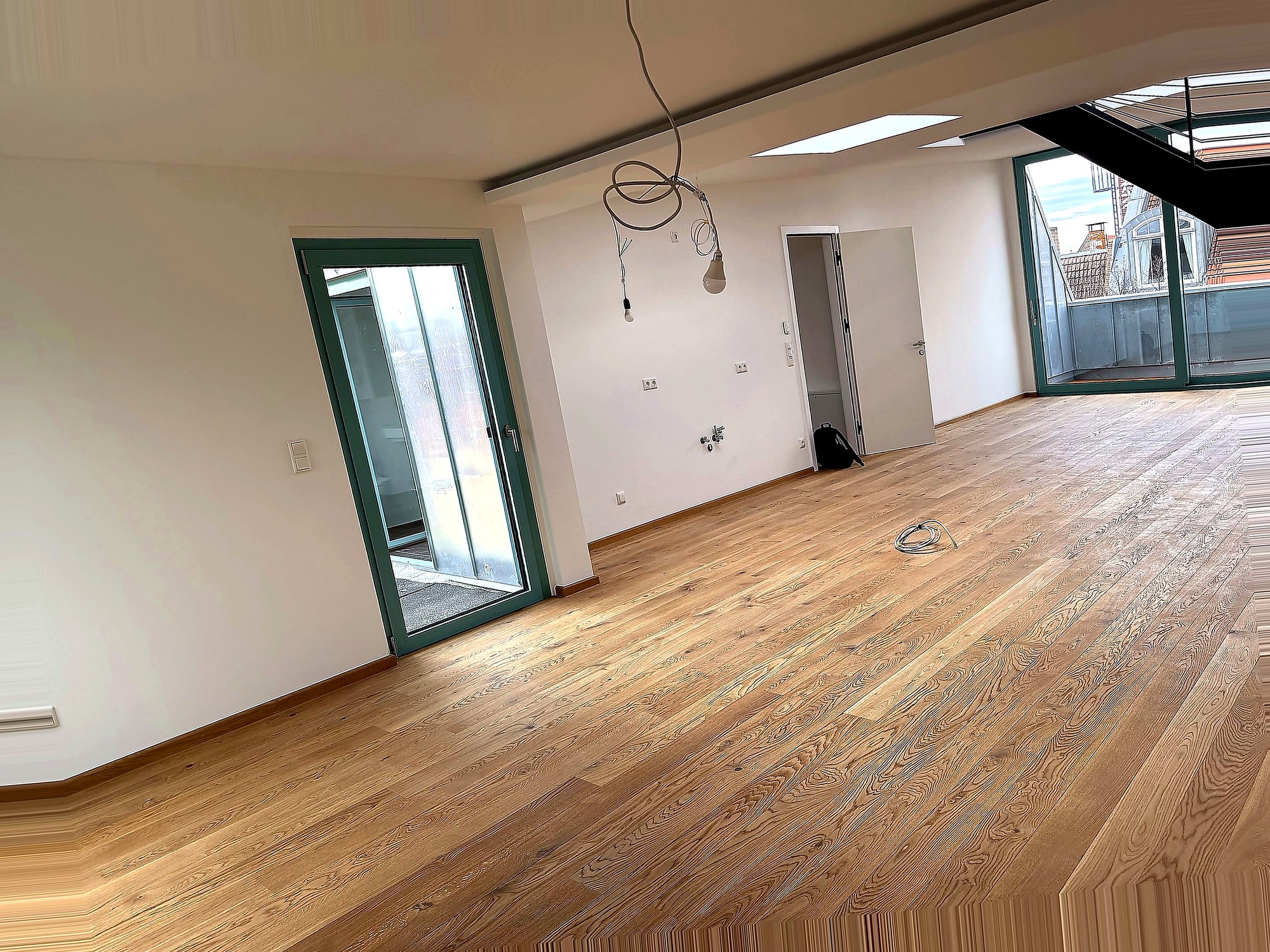 Wohnraum zur Terrasse